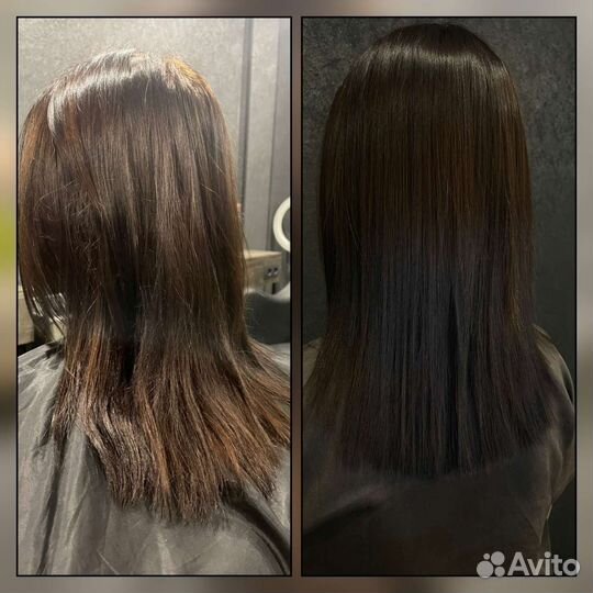 Кератиновое выпрямление, ботокс для волос