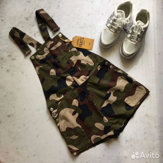 Новый комбинезон камуфляжный S