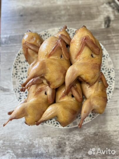 Мясо перепелов, перепелка, перепел копченный