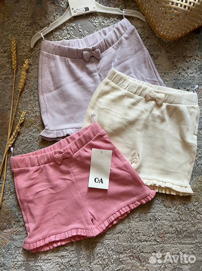 Шорты для девочки 86 92