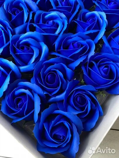 Мыльные цветы розы