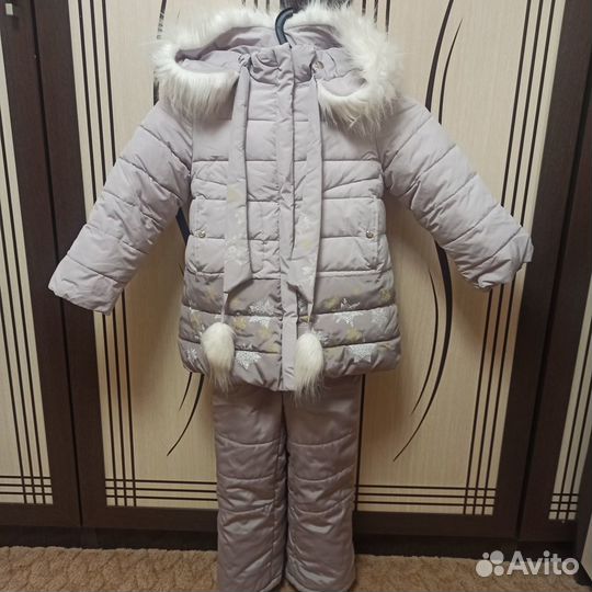 Зимний костюм для девочки