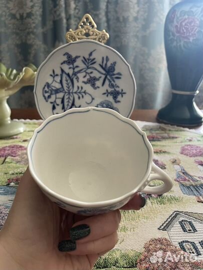 Чайная пара мейсен