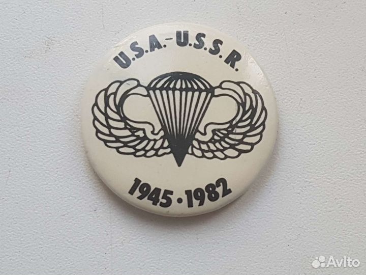 Значок десант U.S.A / U.S.S.R
