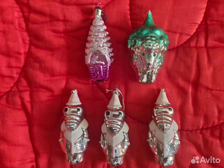 Елочные игрушки СССР