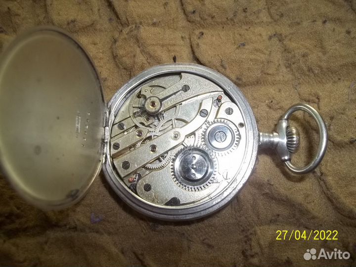 Cеребрянные швейцарские часы