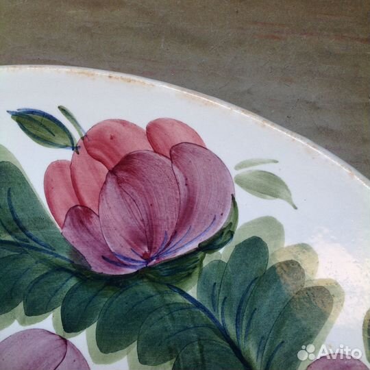 Блюдо зик конаково ручная роспись