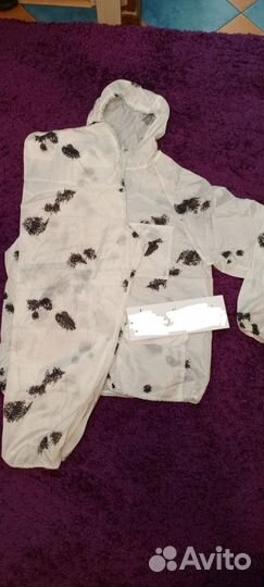 Маскхалат зимний