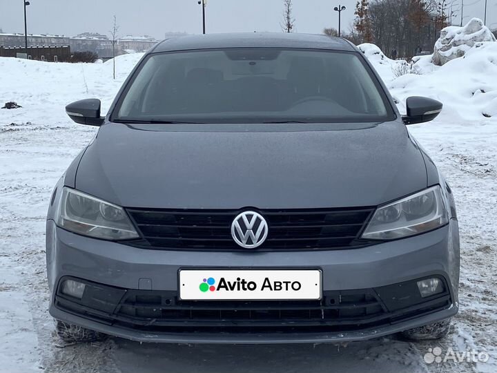 Volkswagen Jetta 1.6 AT, 2015, 250 000 км