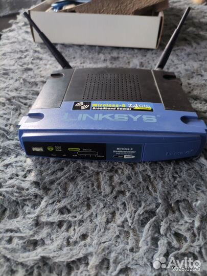 Маршрутизатор (роутер) Linksys WRT54G ver.7