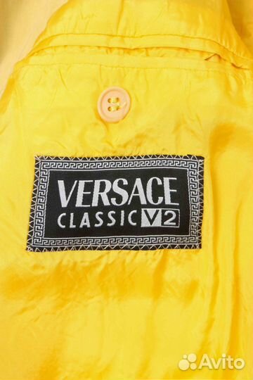 Льняной пиджак Versace V2, размер L