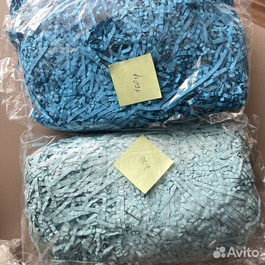 Бумажный наполнитель для подарков