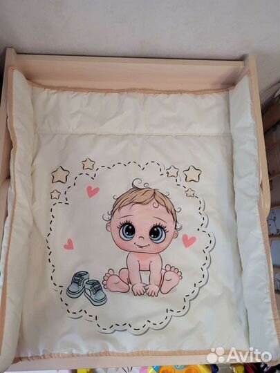 Матрасик для пеленального столика