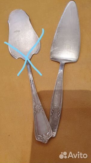 Мельхиор Кольчугин Ложки СССР 6 шт