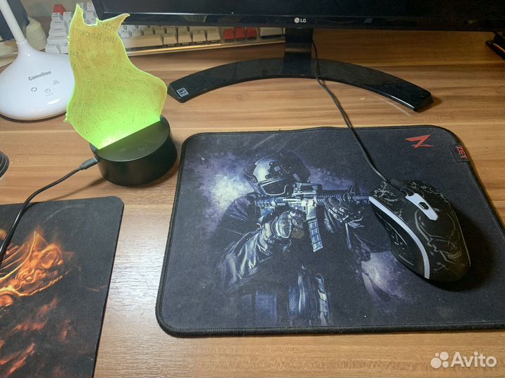 Комплект коврик для мыши+мышь