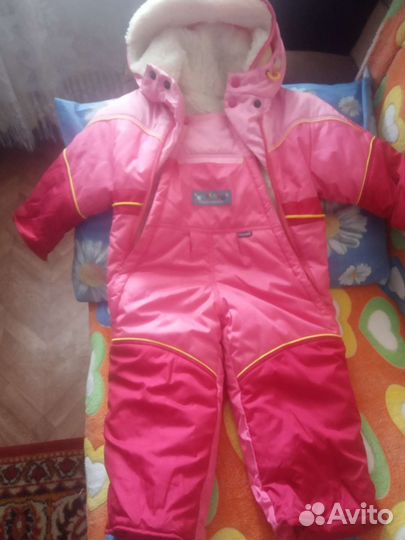 Зимний комбинезон для девочки