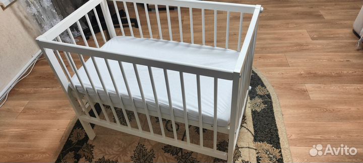 Детская кроватка приставная