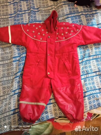 Комбинезон осенний для девочки