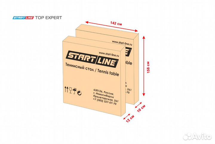 Теннисный стол Top Expert