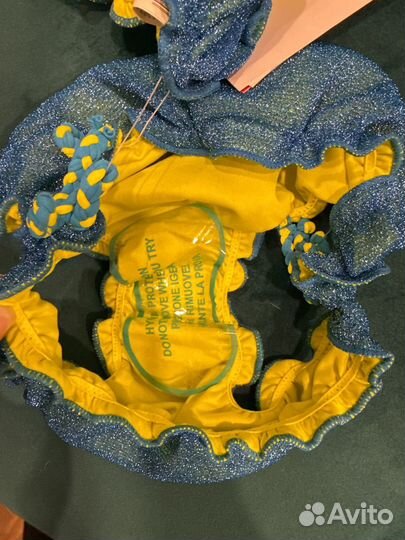 Мерцающий купальник для девочки