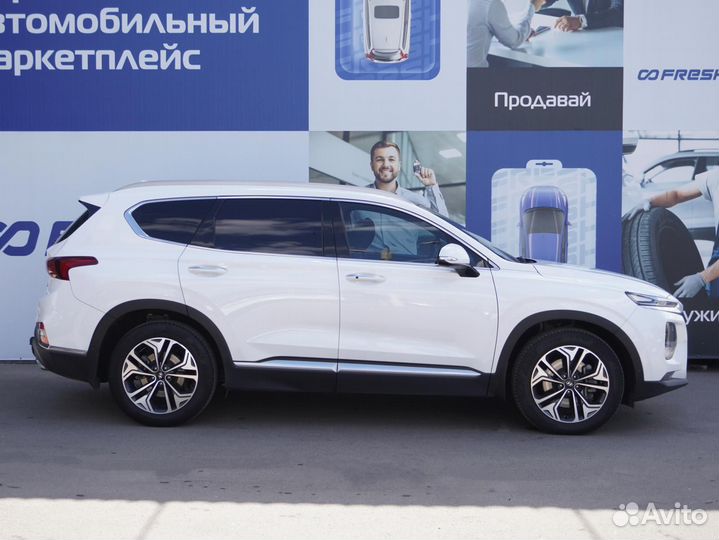 Hyundai Santa Fe 2.2 AT, 2018, 124 192 км