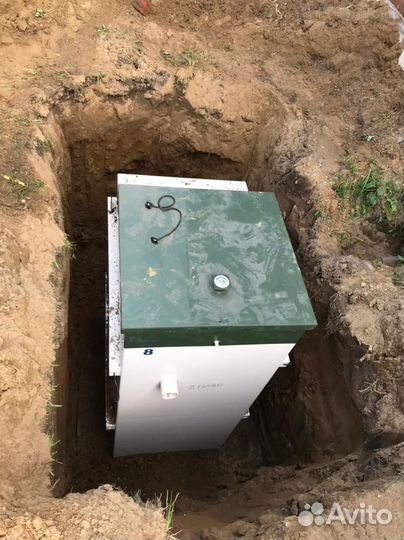 Автономная канализация 40-50 чел. для гостиницы