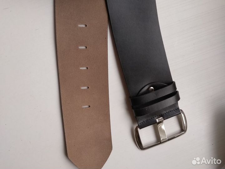 Ремень кожаный, набедренный, че