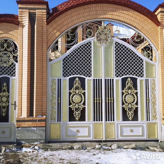 Кованые ворота