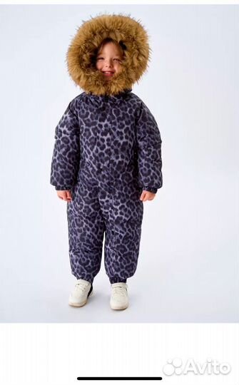 Зимний комбинезон для девочки 104