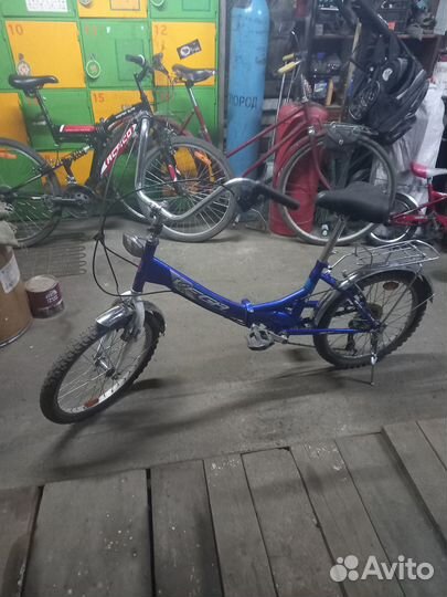 Велосипед подростковый складной, красивый