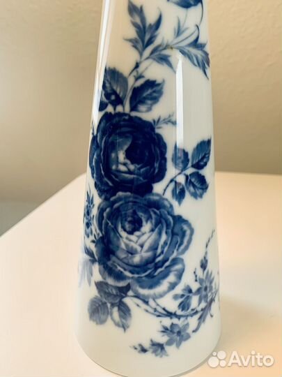 Ваза фарфор cobalt Германия