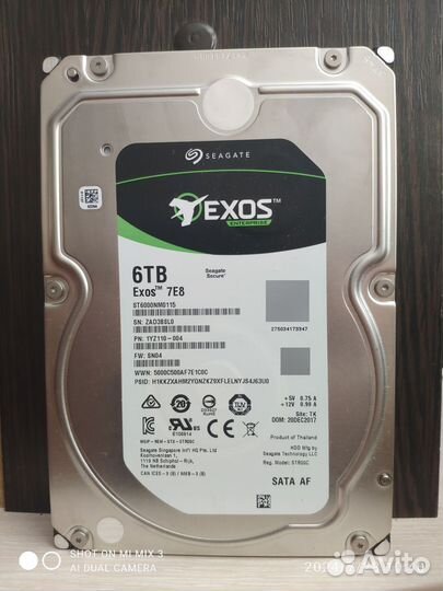 HDD Seagate 6TB SATA3