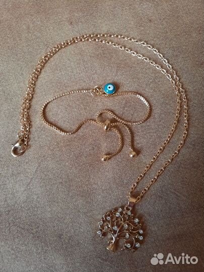 Колье и браслет