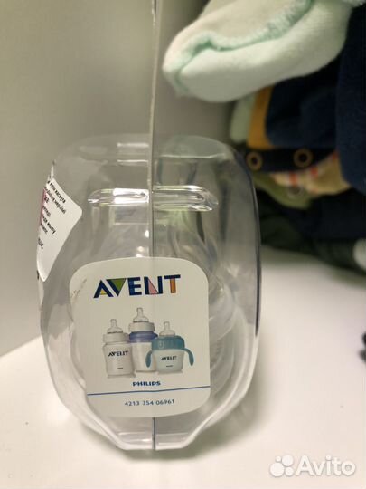 Соски бутылочные philips avent от 1мес