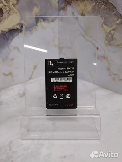 Батарея BAT акб Fly TS110 BL6703 7.4Wh 3.7V 2000ma