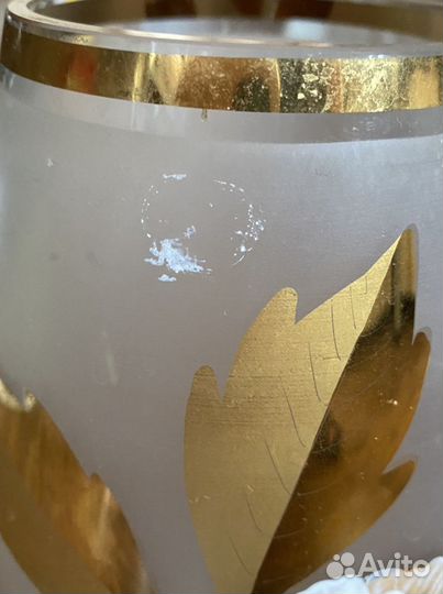 Ваза богемия СССР