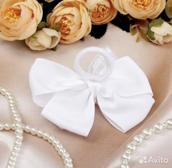 Резинка для волос бант, 2 шт