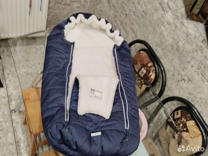 Конверт зимний PlayTyday прогулочный на овчине