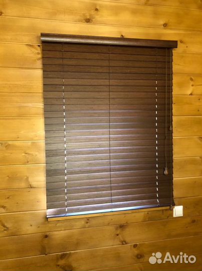 Жалюзи деревянные шторы