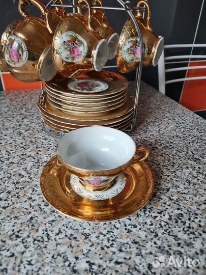 Японский чайный сервиз «Мадонна в золоте»