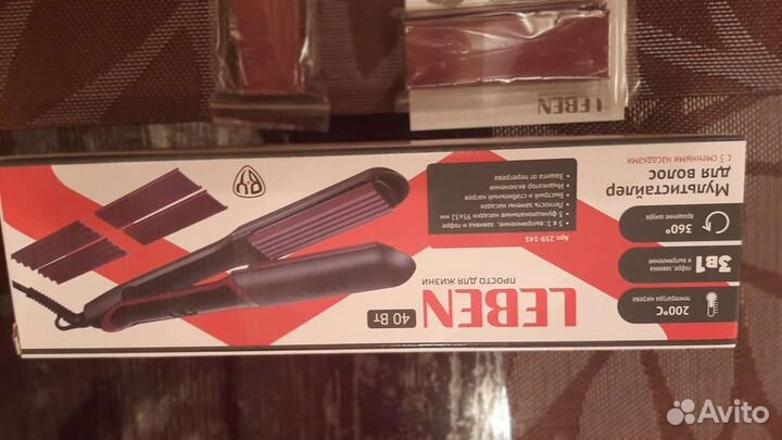 Выпрямитель для волос новый