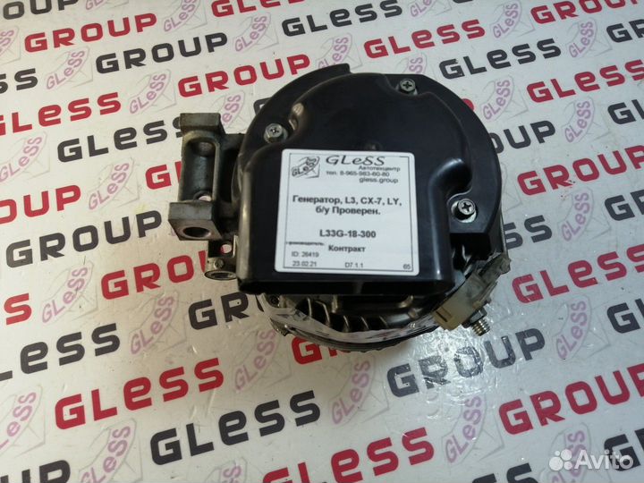 Генератор ER L3 AT проверен б/у CX-7 MPV