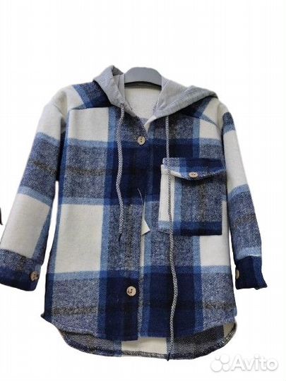 Рубашка фланелевая для мальчика