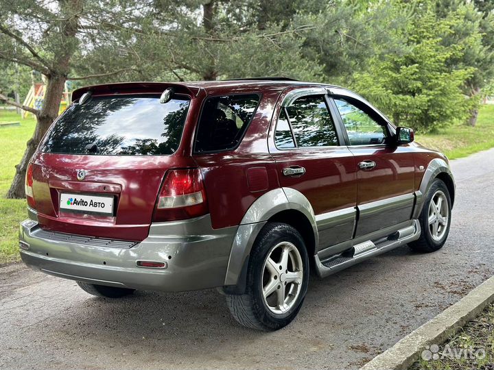 Kia Sorento 2.5 AT, 2003, 300 000 км