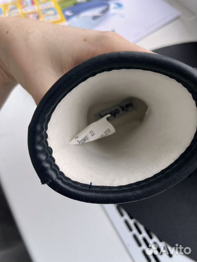 Резиновые сапоги утепленые детские 20-21