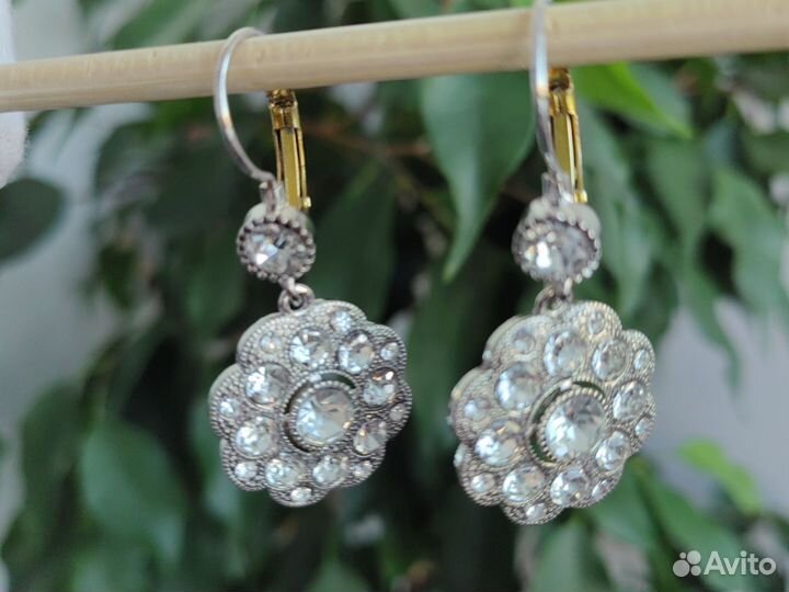 Серьги в винтажном стиле