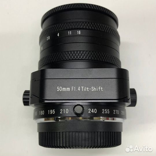 Объектив 7artisans Tilt-shift 50mm F1.4 Fuji FX