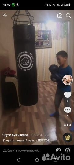 Боксерский мешок