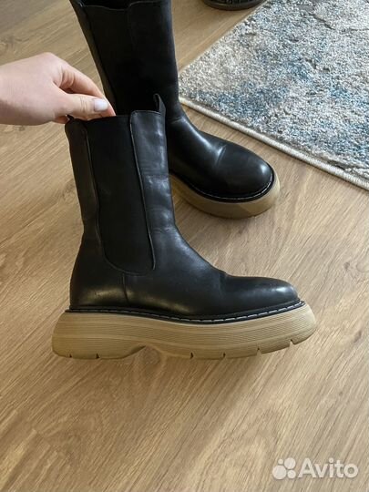 Полусапоги натуральная кожа 36 размер