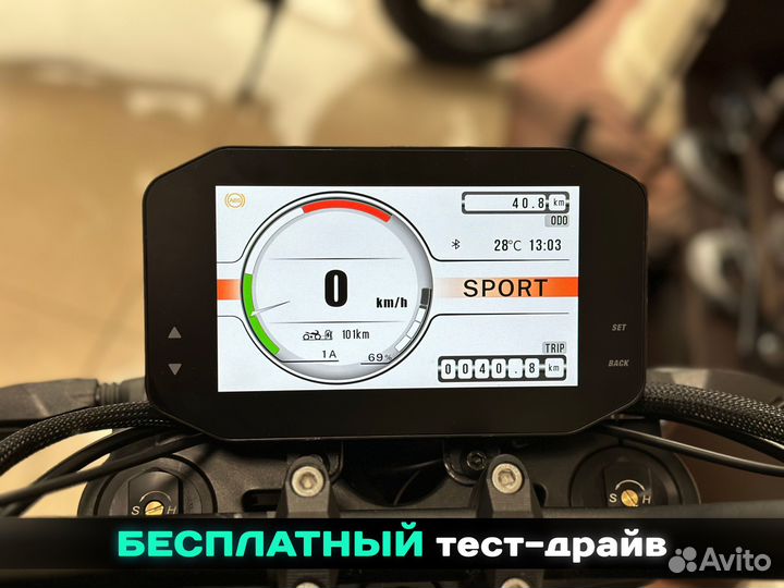 Электробайк Alrendo TS Bravo